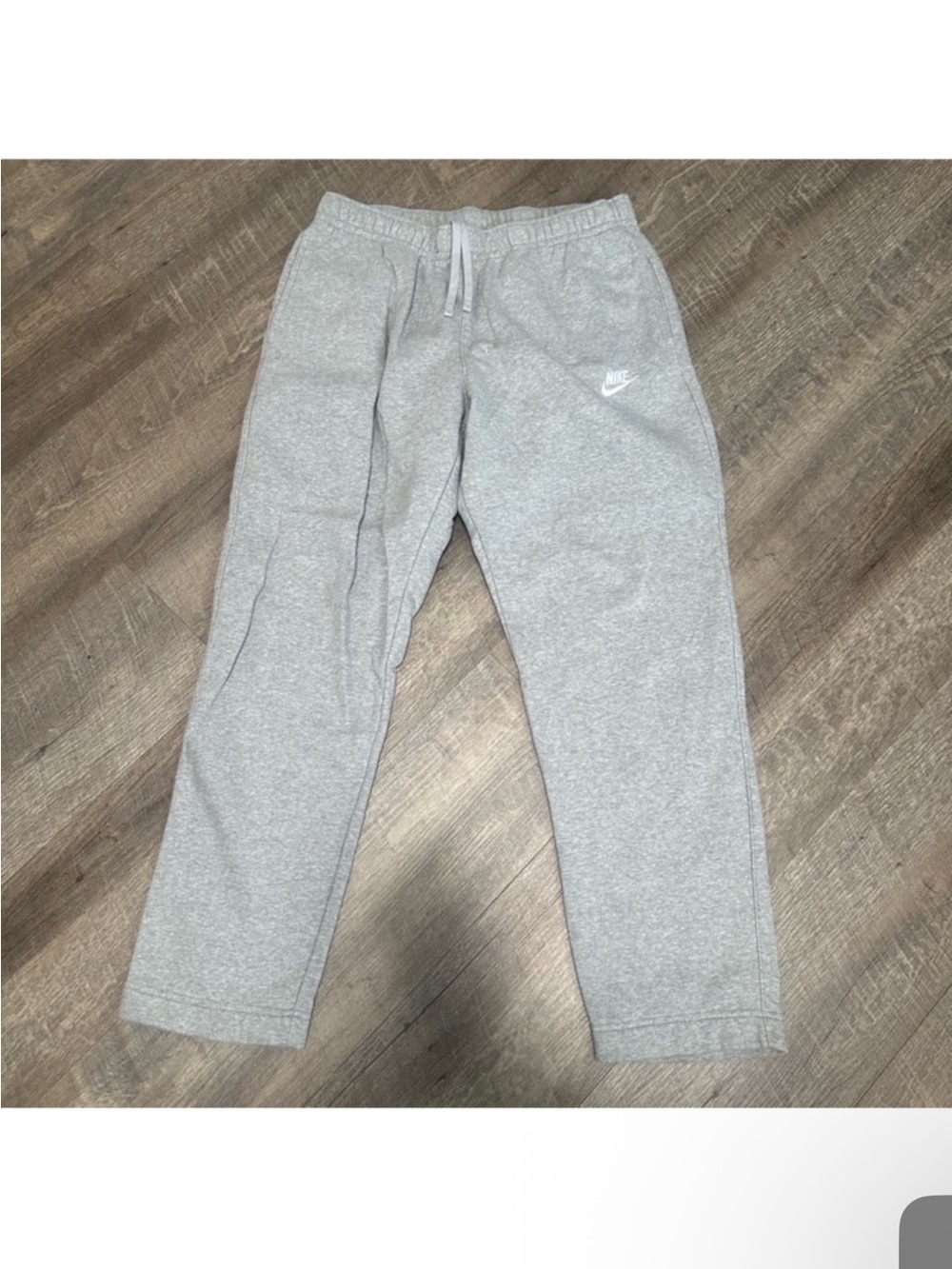 Nike mens Grey Fleece Sweatpants